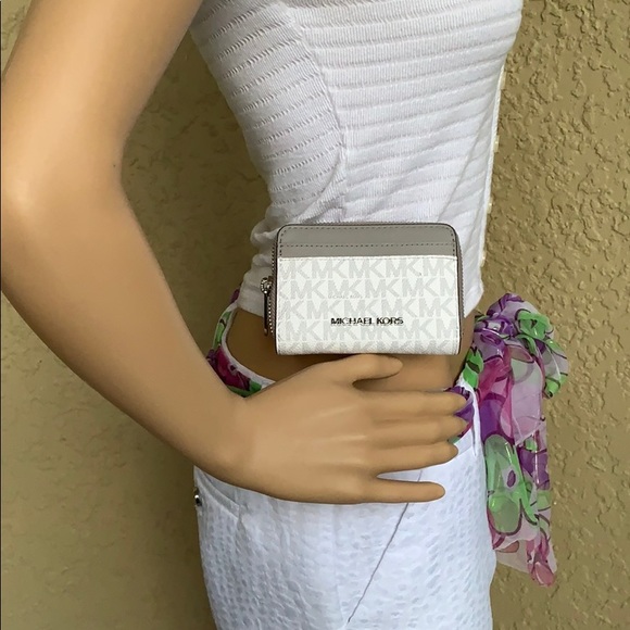 MICHAEL KORS JET SET TRAVEL MD ZA CARD CASE - Picture 12 of 16